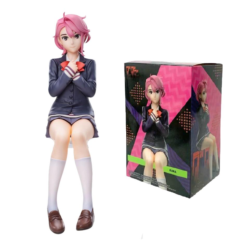 Новый Аниме Dandadan Аясе Момо Ширатори Айра Сидячая поза S.H.Figuarts Трансформируемая Сборная ПВХ Модель Игрушка Фигурки Действия Подарок