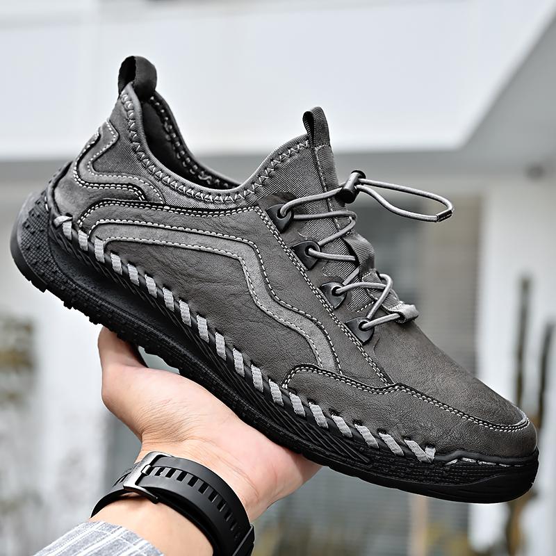 Handmade Leather Shoes Men Driving Shoe Casual Sneakers Leather Loafers Men Shoes Hot Sale Moccasins Tooling Shoe Footwear