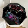 1PC Joker Suicide Squad Umbrella-8-Rib Reinforced, Automatic Open, Lightweight & Durable, Cute Fashion Accessory for Outdoor, D2636