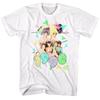 Saved By The Bell - Pastel - Short Sleeve - Adult - T-Shirt