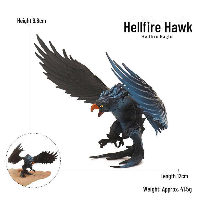 Cross-Border Fantasy Dragon Models: Fire Eagle, Ice-Breaker, Magma Dragon, Wolf Dragon, and Western Flying Dragon Ornaments