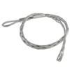 Galvanized Steel Wire Pulling Socks Heavy Duty Cable Grip Mesh Puller for Commercial Cable Protection