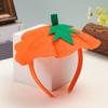 Bright Orange Halloween Headband Non Woven Party Headwear Festival Hair Clip  Halloween Party