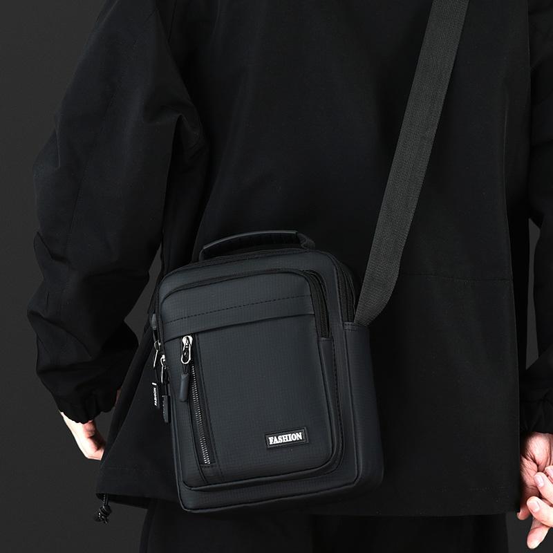 Мужская легкая сумка-мессенджер из оксфорда - Модная повседневная наплечная сумка с элегантным дизайном