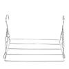Laundry Drying Rack Stainless Steel Multifunctional Hanging Silver Clothes Drying Rack for Hanging
