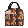 Chayanne Puerto Rican Latin Pop Singer Insulated Lunch Bag for Women Children Portable Food Boxes Thermal Lunch Box Tote