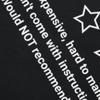 Schizophrenia One Star Rating Funny Awareness T-shirts Men Women's Fashion Casual Tshirt 100% Cotton Loose Oversized T Shirt