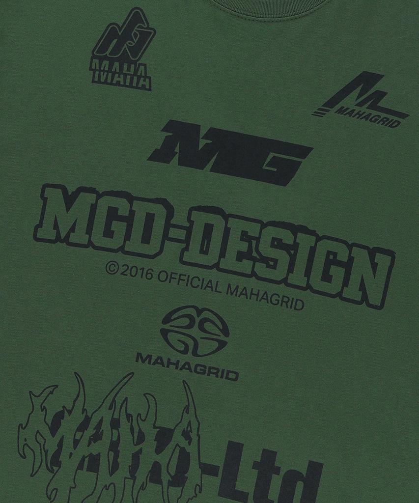 MAHAGRID Mgd Symbol Ls Tee Green(Mg2Efmt565A)