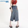 Jeanswest Women's Wool-Blend A-Line Midi Skirt