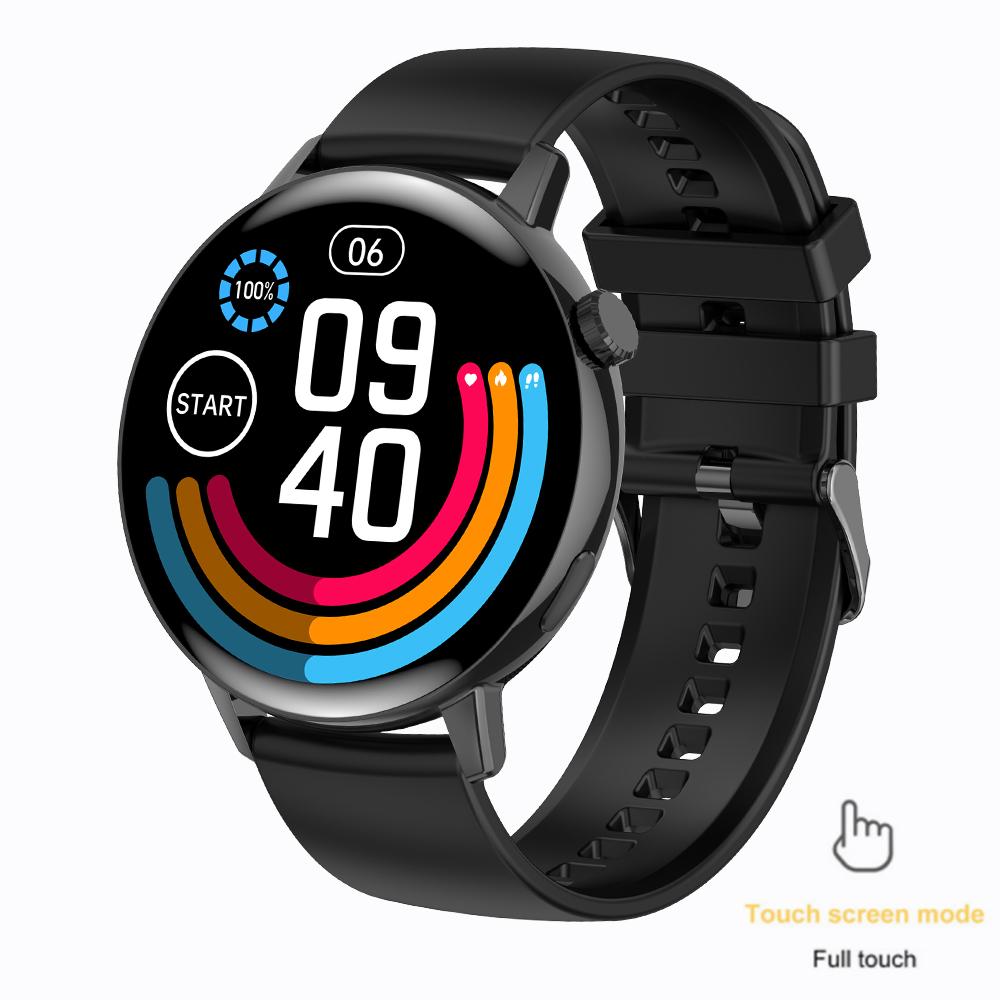 SACOSDING часы женские умные часы 1,32 дюйма полноэкранный сенсорный DIY лицо сердечного ритма фитнес-трекер спортивные часы для Android IOS новые часы женский подарок