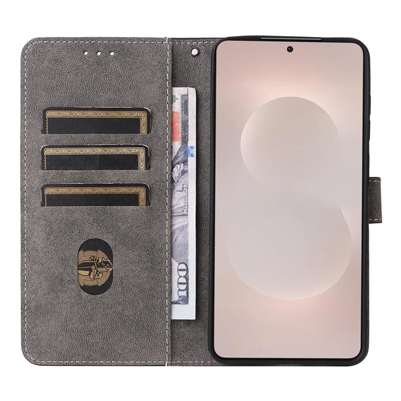 For Samsung Galaxy S26 Edge Cover Protective Business Flip Leather Magnetic Phone Case for Galaxy S26 Edge Phone Case