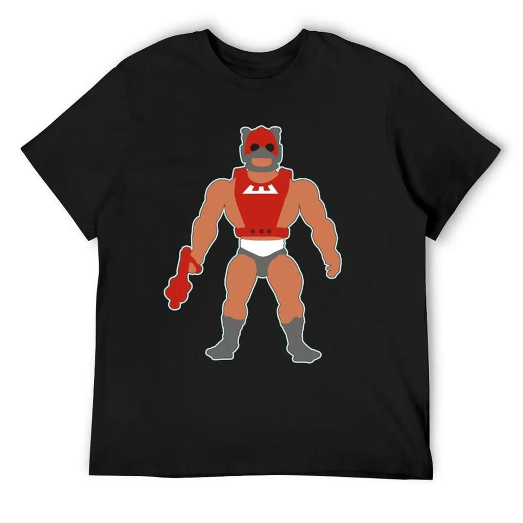 Cosmic Enforcer Plain shirt and stickers T-Shirt oversized t shirt oversize t-shirts man blue lock heavyweight t shirts for men