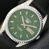 AUTOMATIC VINTAGE SEIKO 5 REFURBISHED JAPAN MENS GREEN DIAL WATCH A440354-4 Sk-a440354