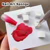 100 шт. Квадратные губки для нейл-арта, принадлежности для маникюра, инструмент для нейл-арта