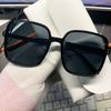 Новые женские квадратные солнцезащитные очки с большой оправой, женские модные солнцезащитные очки с прозрачной пленкой, летний тренд, очки Uv400