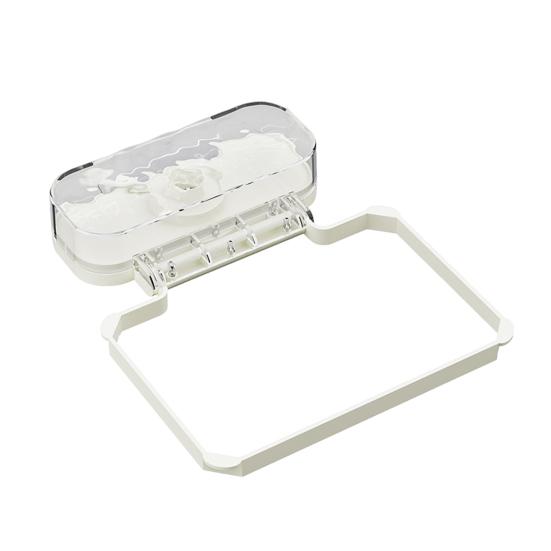 Одноразовая полка для фильтра для раковины с 100 фильтрующими сетчатыми мешками, полка для мусора с текстурой волны воды, присоска, держатель фильтра для раковины