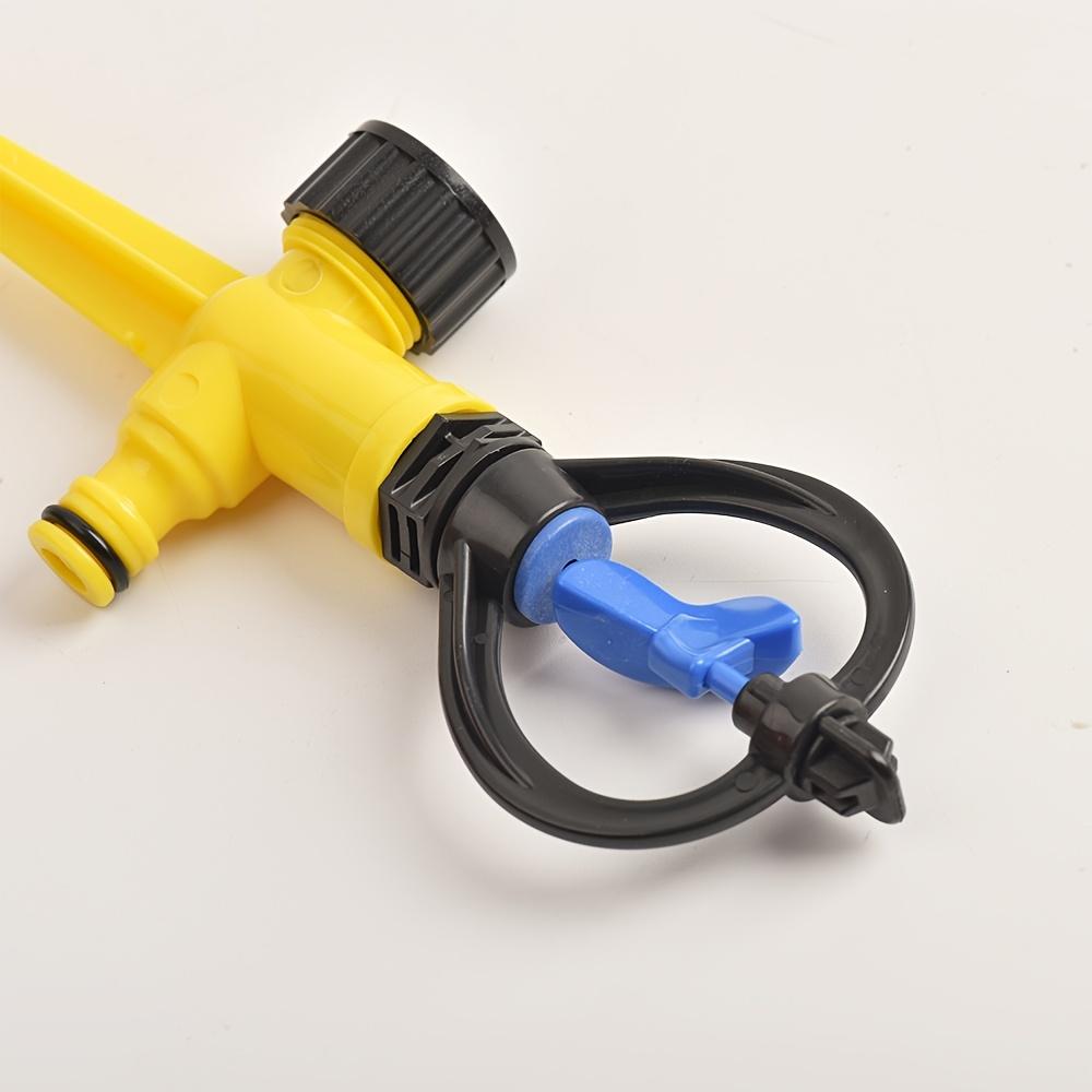 10Pcs Garden Lawn 360 ° Rotary Sprinkler, Medium-Range Irrigation, Disc Impeller Butterfly Nozzle, Durable Plastic Garden And Lawn Sprin