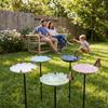 Flower-Shaped Bee Watering Station Rust-resistant Butterfly Bee Mixer Bird Bath Bowl  Backyard