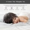 Mosquito Net Fine Mesh Large Square Mosquito Net For Double Bed And Single Bed 190x210x240cm