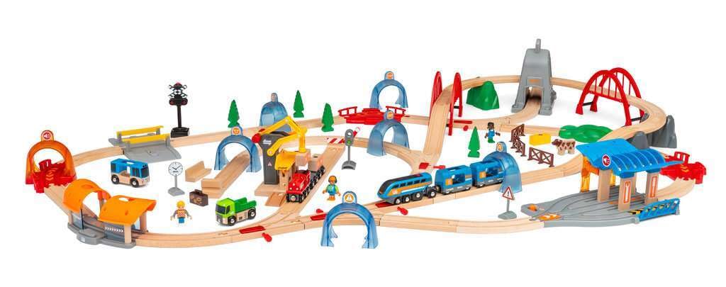 Brio WORLD Smart Tech Звуковой Экшн Тоннель DX Набор 33977