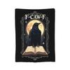 F-Caw-F Смешные Мемы Пушистые Пледы Юмор Курица Петух Модный Плед для Кровати Дивана Софы 200x150см Кусок Ковра,