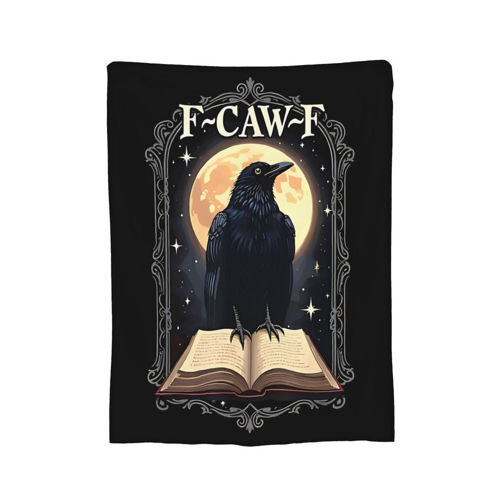 F-Caw-F Смешные Мемы Пушистые Пледы Юмор Курица Петух Модный Плед для Кровати Дивана Софы 200x150см Кусок Ковра,