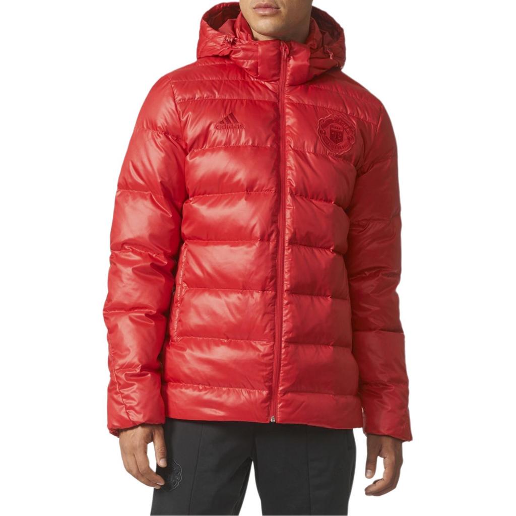 adidas Мужская пуховая куртка MUFC Красная BR8847