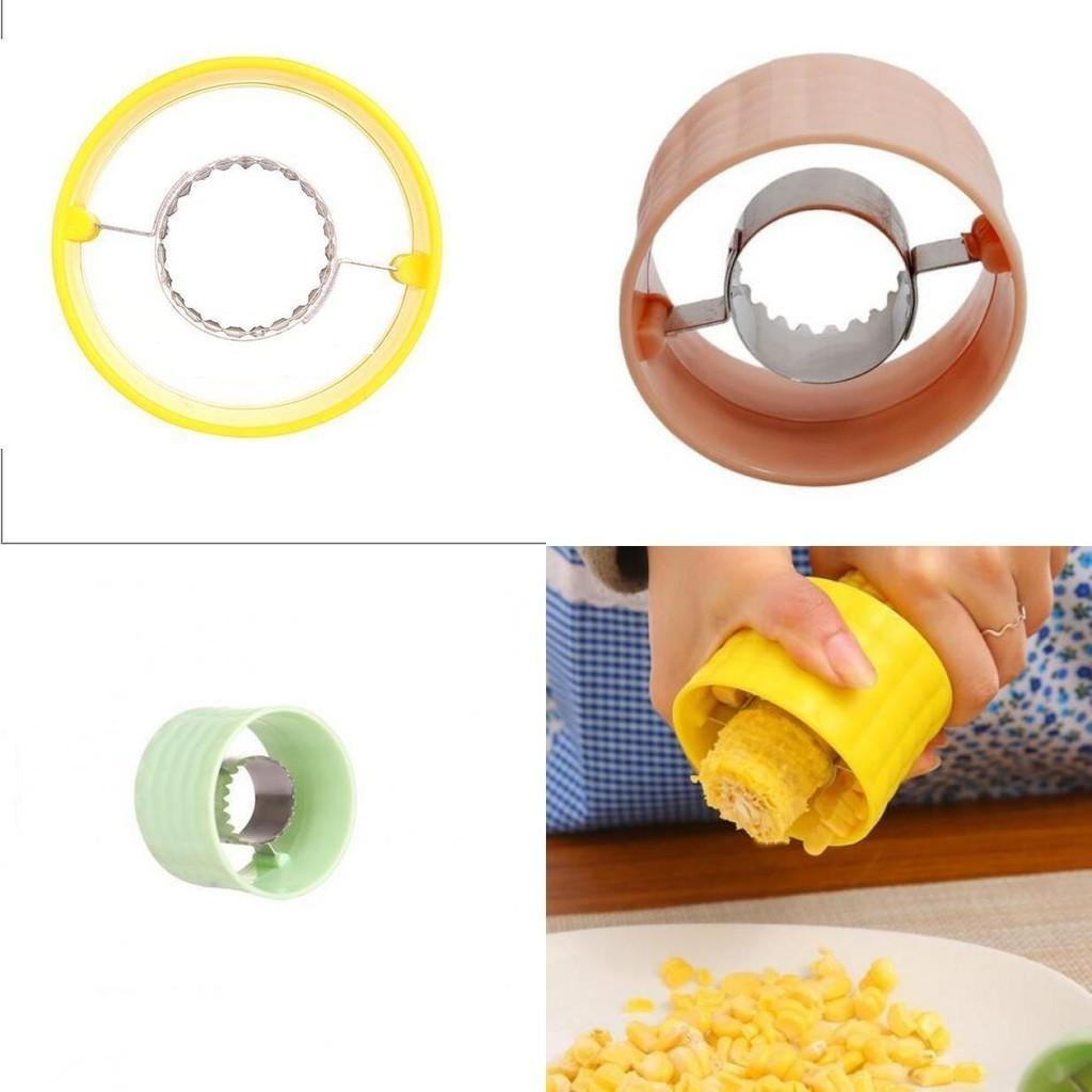 Chef'n Peeler Corn Cob Stripper With Durable Stainless Steel Blade For Effortless Corn Removal