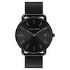 Authentic COACH Elliott Men's Watch 14602720, 41mm, Black IP Black Sunray Dial, Mesh Dial