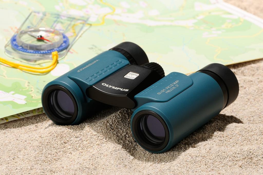OM Binoculars 8X21RC II WP BLU Маленький и легкий 8x водонепроницаемый синий Live Watching SYSTEM/Olympus Viewing/Watching
