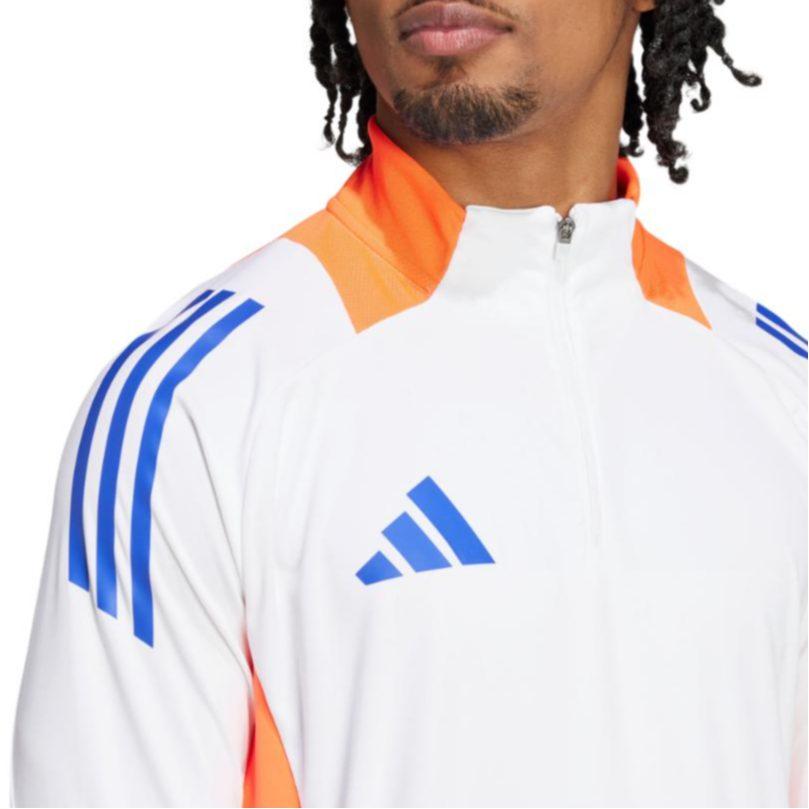 adidas Толстовки Мужские Белые Стойка Умеренные Другие JF4197
