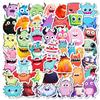 50 Cute Little Monsters Do Not Repeat Original Waterproof Stickers Children'S Reward Stickers