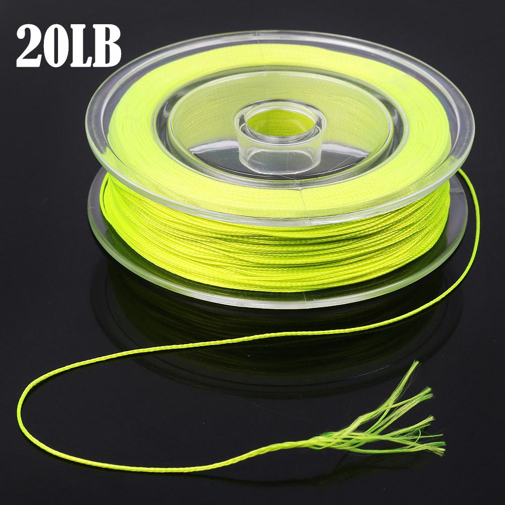 20-30 фунтов леска с подкладкой, 100 ярдов, плавающая леска с плавающей нахлыстом «Нимфа», плетеная леска с подкладкой
