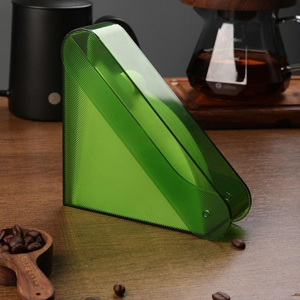 Dust Proof Cover Coffee Filter Box Universal Dispenser Rack For Hand Brewing Enthusiasts
