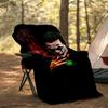 Jo-ker In Green Suit Blanket Flannel Throw for Sofa, Indoor, Camping, Living Room, Office, Chair, And Bed Soft Birthday Gift