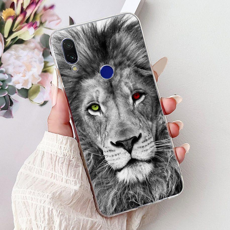 Для чехла Xiaomi Redmi 7 7A Чехол Роскошный Расписной Мягкий Прозрачный Силикон ТПУ Ударопрочный Чехол Для Xiaomi Redmi Note 7 Pro Note7 Coque
