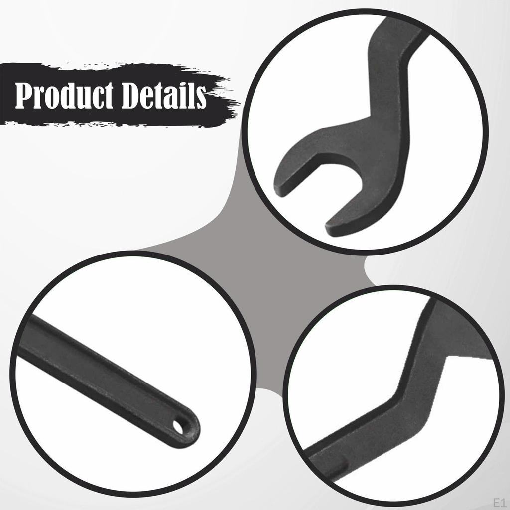 2 Pieces Offset Wrenches 16mm 24mm Clamp RA1152 Supplies Replace Adults Easy to Use Parts