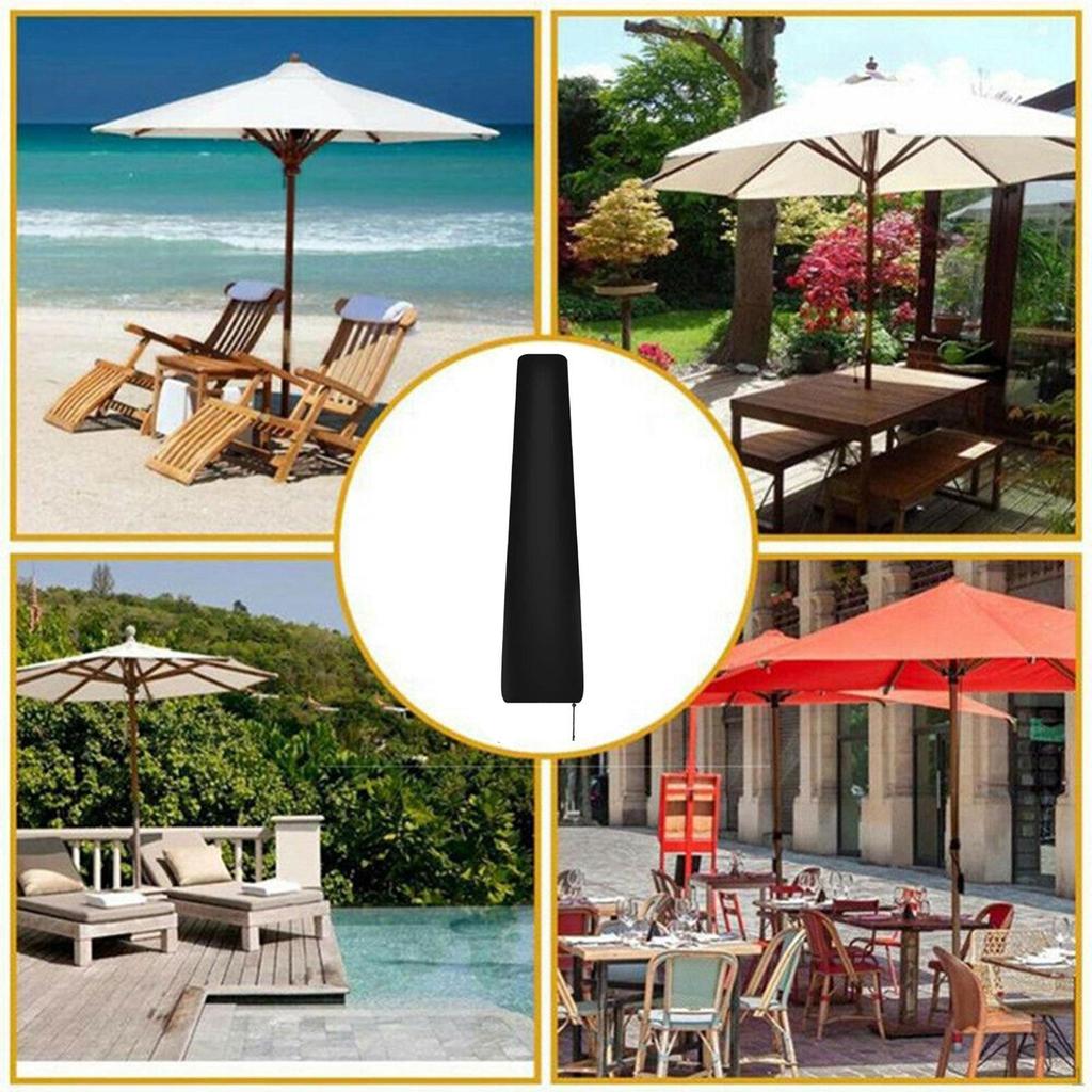 Outdoor Patio Umbrella Cover Protector Dustproof Rain Protection