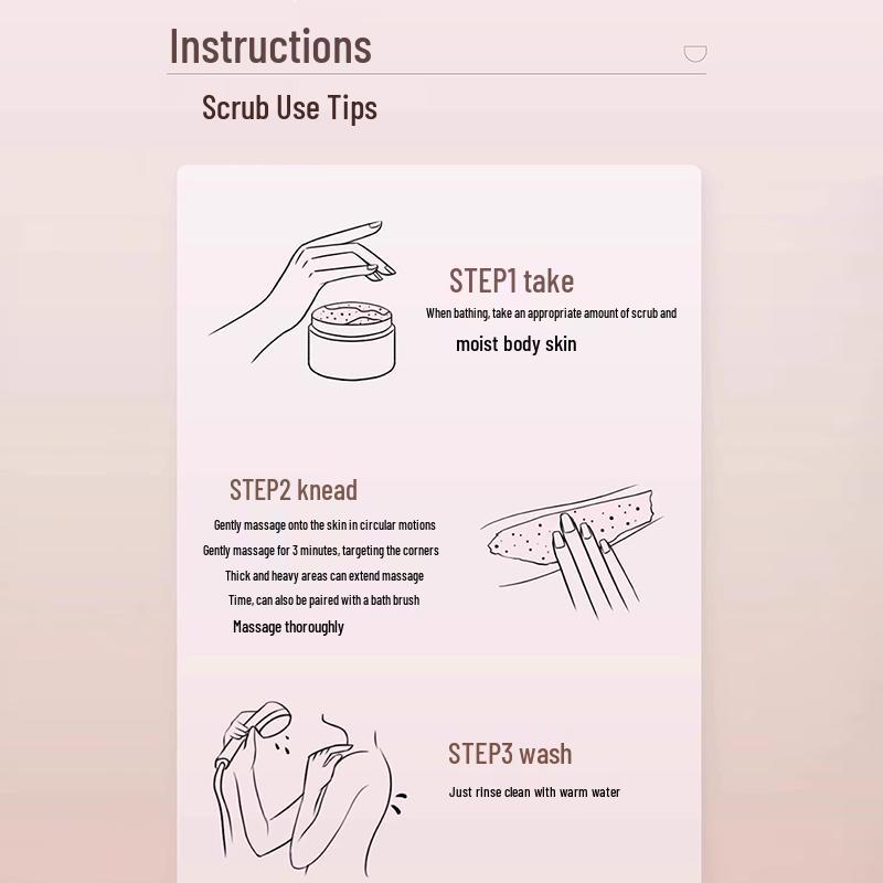 Banmu Huatian Ice Cream Body Scrub