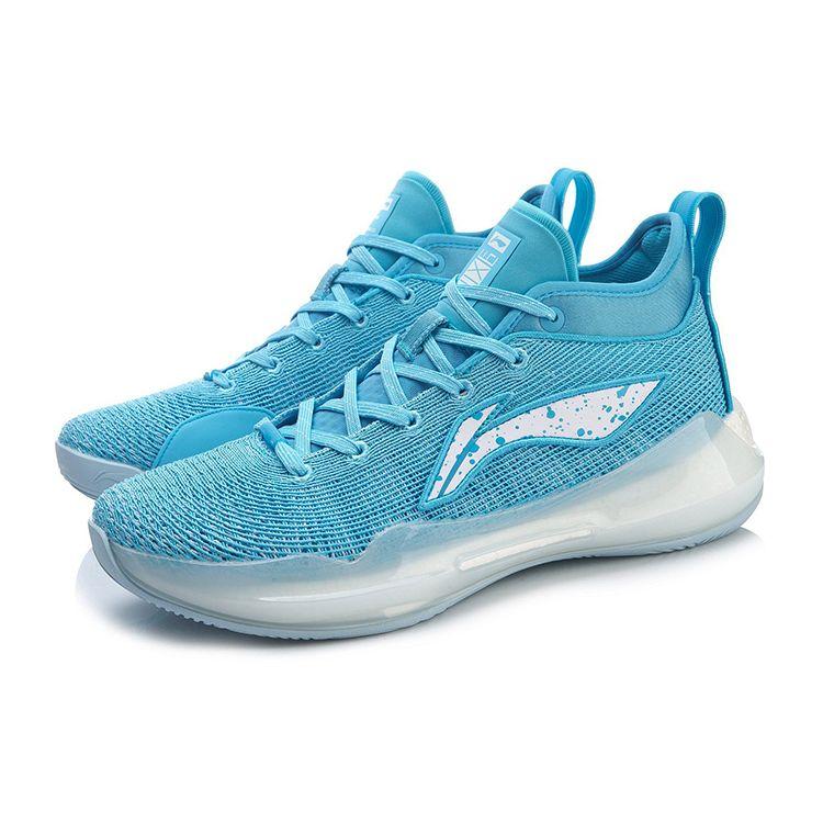 Li Ning Yu Shuai 13 Low RJ Basketball Shoes Men Sneakers Dolphin-Blue ABAQ013-6