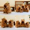 Plush Capybara Bee Toy Cute Cartoon Birthday Gift Girls Kids Adorable Dolls