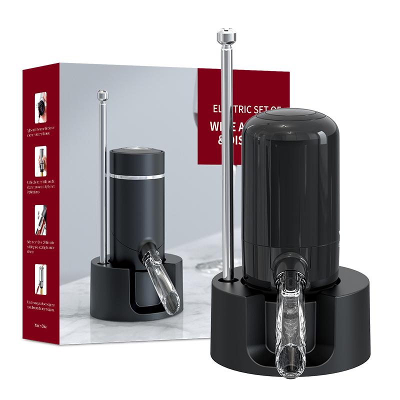 USB Electric Decanter Intelligent Red Wine Electric Decanter Easy To Clean Pneumatic Electric Decanter Creative Wine Dispenser