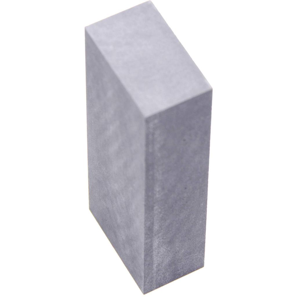 Графитовый слиток высокой чистоты рафинированное золото серебро алюминий медь латунь цинк и сплав металла форма для литья, графит, (125x50x30мм)