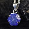 Сертифицированный натуральный танзанит цвета «фэнси» 30,45 карата, кулон из стерлингового серебра MY.PD-176-NS