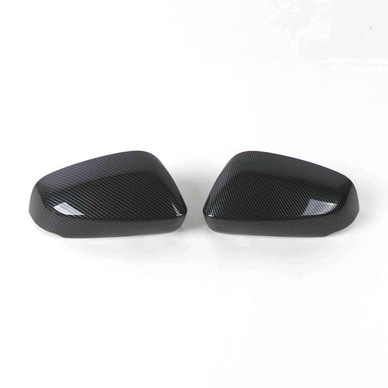 Крышка зеркала заднего вида из углеродного волокна серии Toyota VOXY/NOAH 90 с декоративной наклейкой-дождевиком.