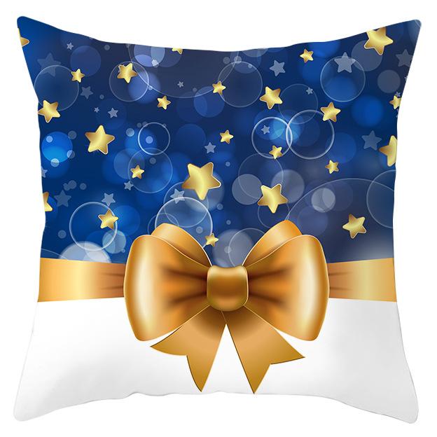 Рождественская серия «Снежная сцена» Наволочки Домашняя наволочка для дивана Чехлы для подушек для автомобиля Домашнее использование