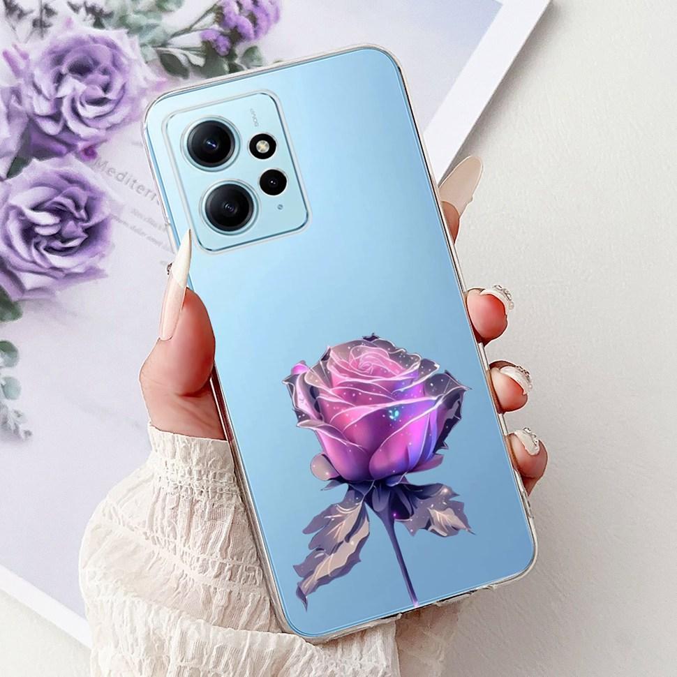 For Xiaomi Redmi Note 12 4G Case Cute Cartoon Girls Cover Soft TPU Phone Case For Redmi Note 12 Note12 4G 5G Fundas Bumper