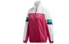 Женские спортивные куртки Originals Tech Track Top, цвет маджента, с воротником-стойкой, умеренная рабочая одежда GC8784