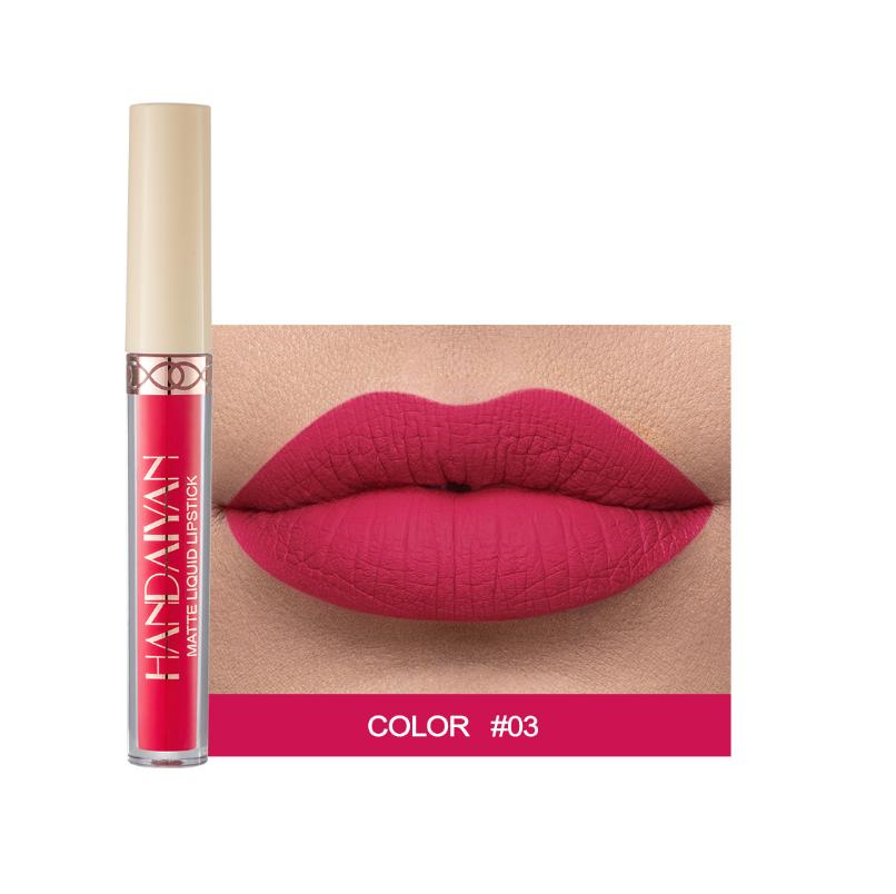 Girl Cosmetics Блеск для губ 12 цветов Набор блесков для губ с антипригарным покрытием Матовый блеск для губ Подарочная коробка Rouge