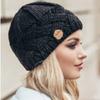 (Joy choose)Women Fashion Keep Warm Winter Hats Knitted Wool Hemming Hat